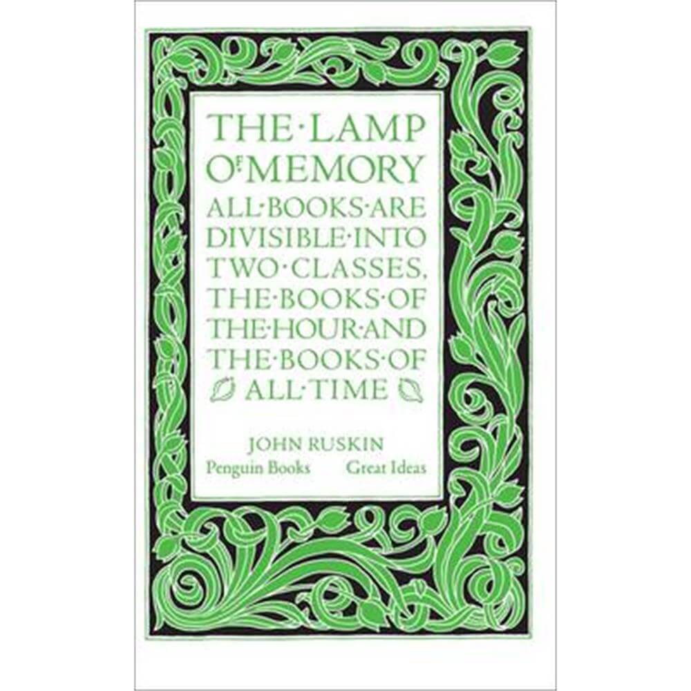 The Lamp of Memory (Paperback) - John Ruskin